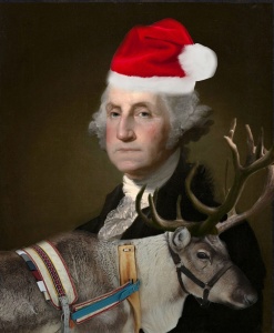 santa, george washington,